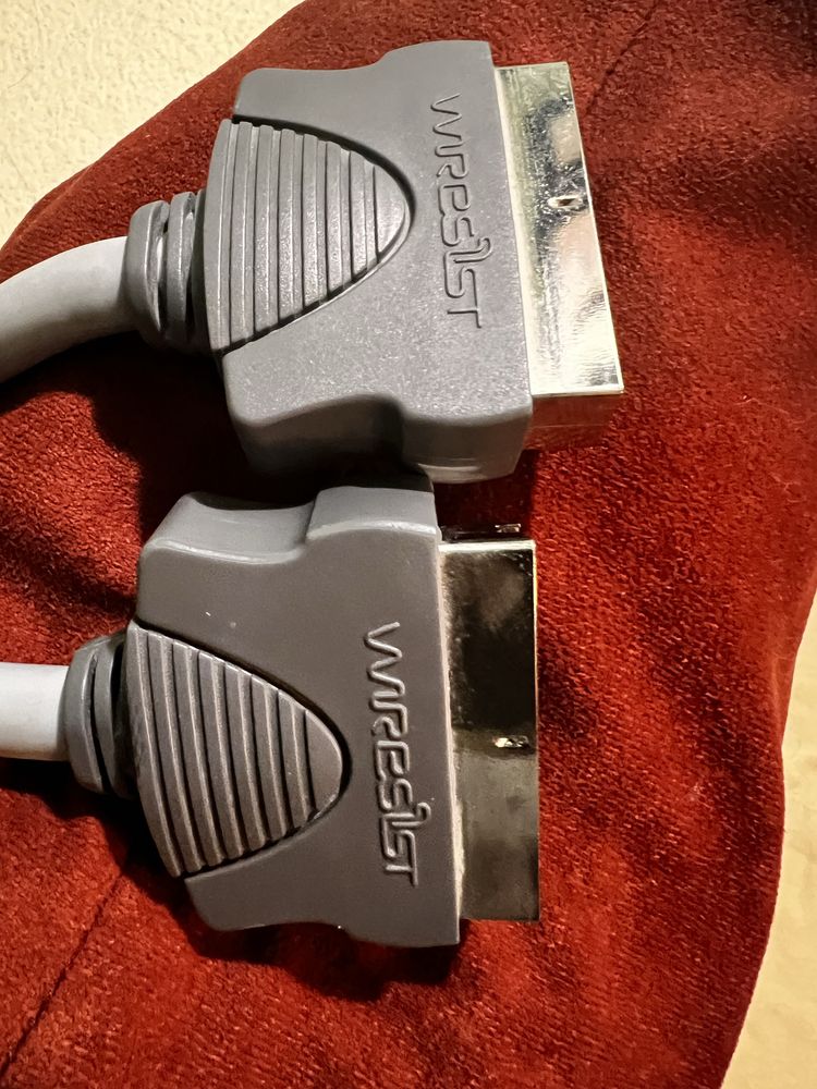 Kabel euro scart 21 pin dł. 1,5 m