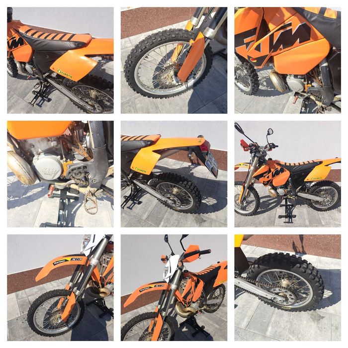 KTM EXC 200 2t, 2005 r. dokumenty, raty na oświadczenie, transport!