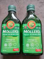 2 x Moller's Tran norweski naturalny 250 ml