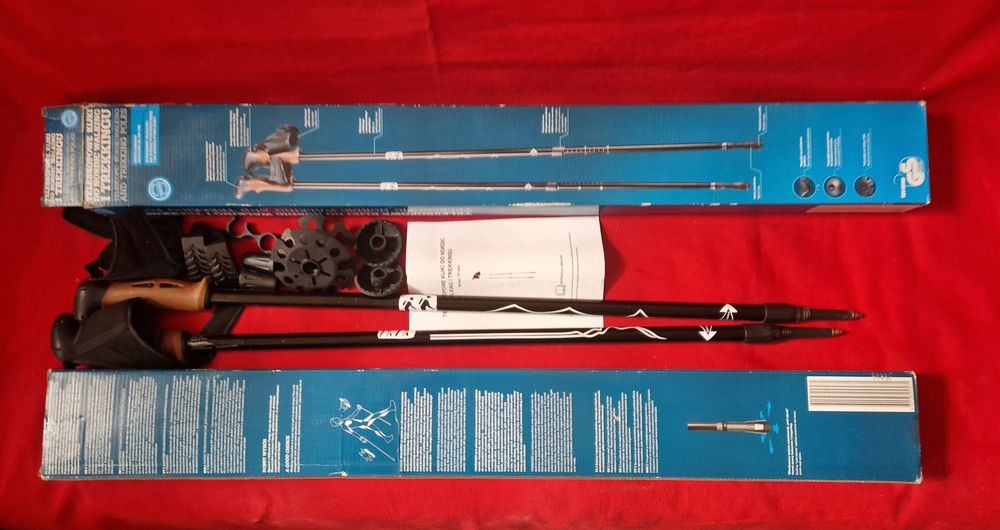 Kijki nordic, trekkingowe 1 komplet