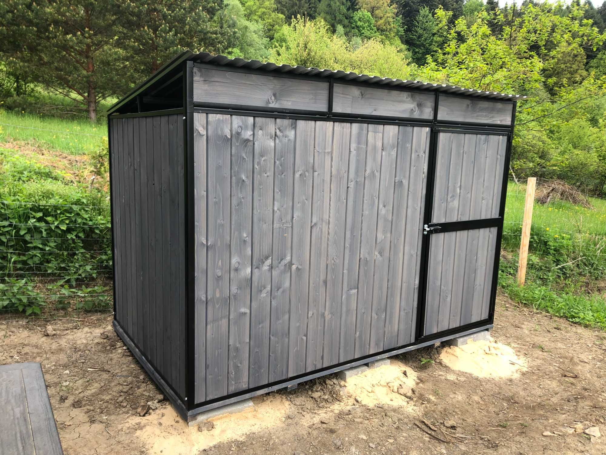 Kojec dla psa -schowek-box-zagroda