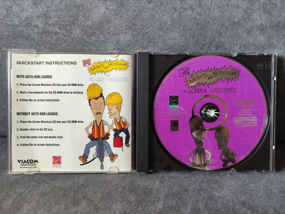 Beavis and Butt-head in screen wreckers PC win95