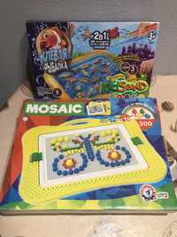 Ігровий набір"Кльова рибалка і Кінетичний пісок"Іграшка "Мозаїка"