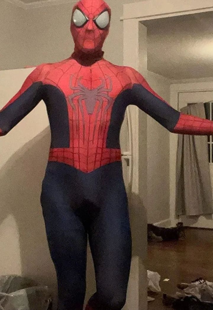 [NOVO] Fato Amazing Spider Man 2 Cosplay