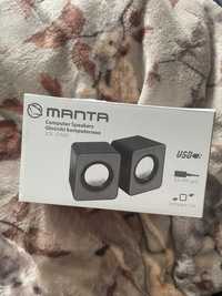 Glosniki komputerowe Manta JOE SPK60 zasilanie USB nowe