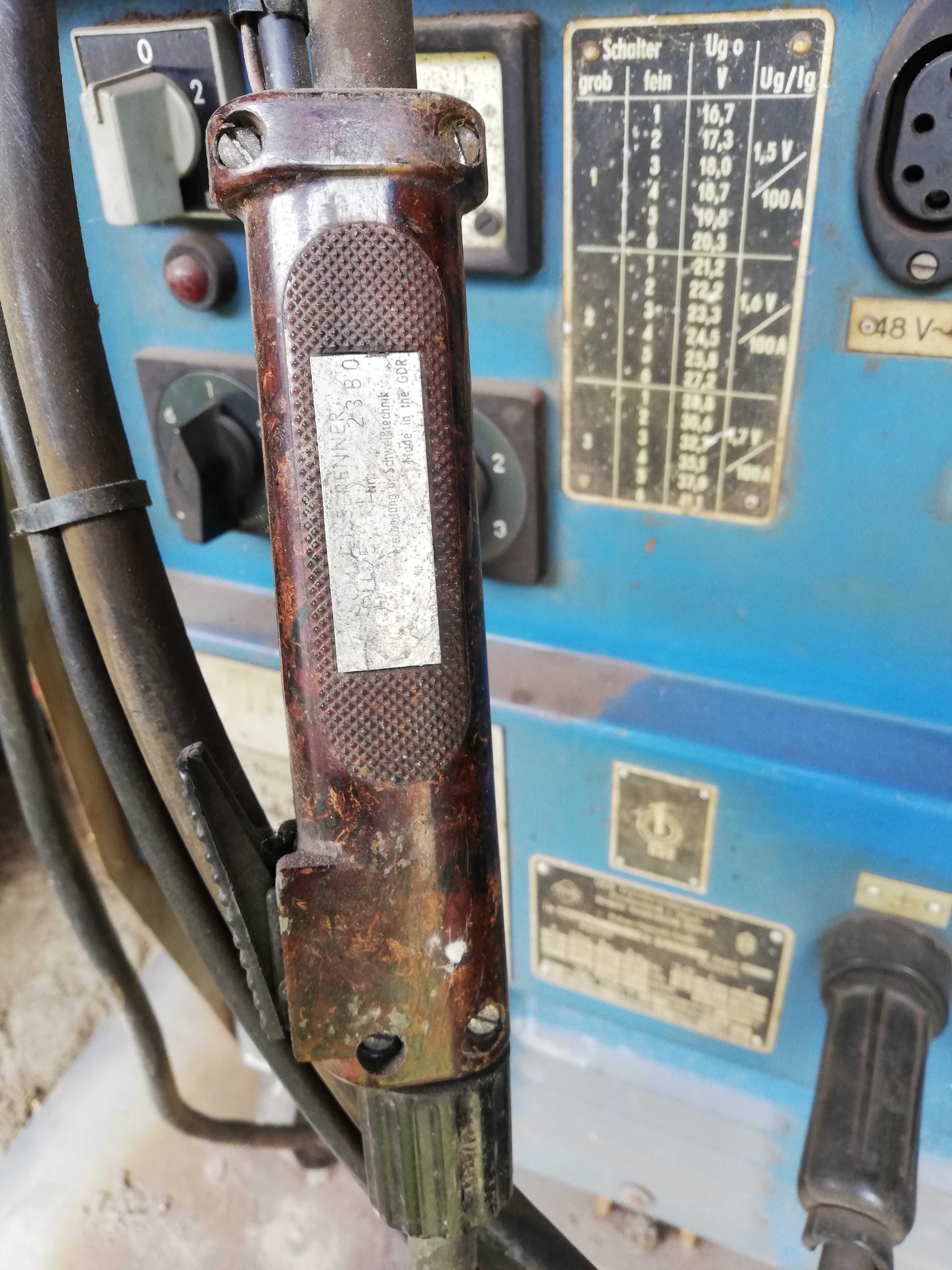 Spawarka migomat DDR Compakta RGS a 315.1 A podajnik Mansfeld 315 A