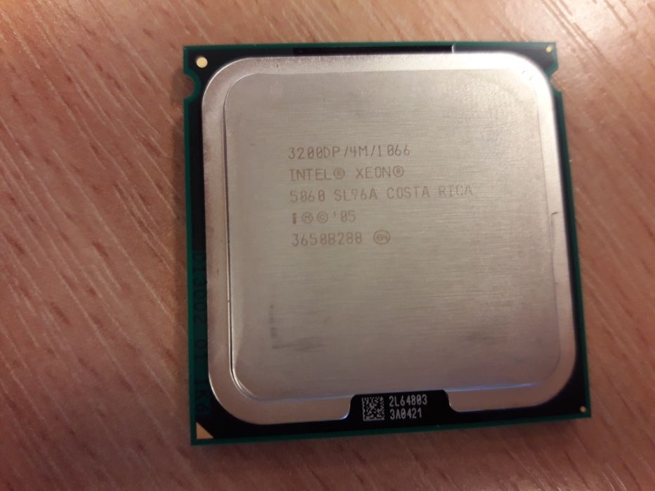 CPU Procesory Intel: Xeon 3040, 5060, Pentium: E5400