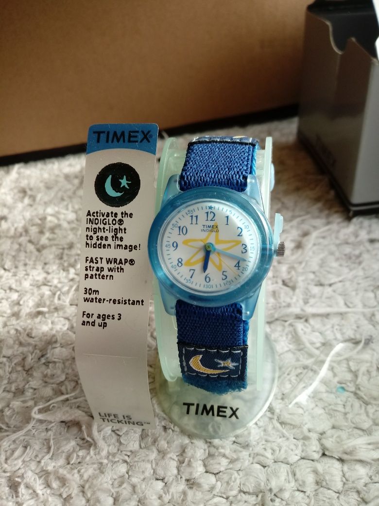 Zegarek Timex system activator Indiglo Wast Wrap model T 75 671. Okaz