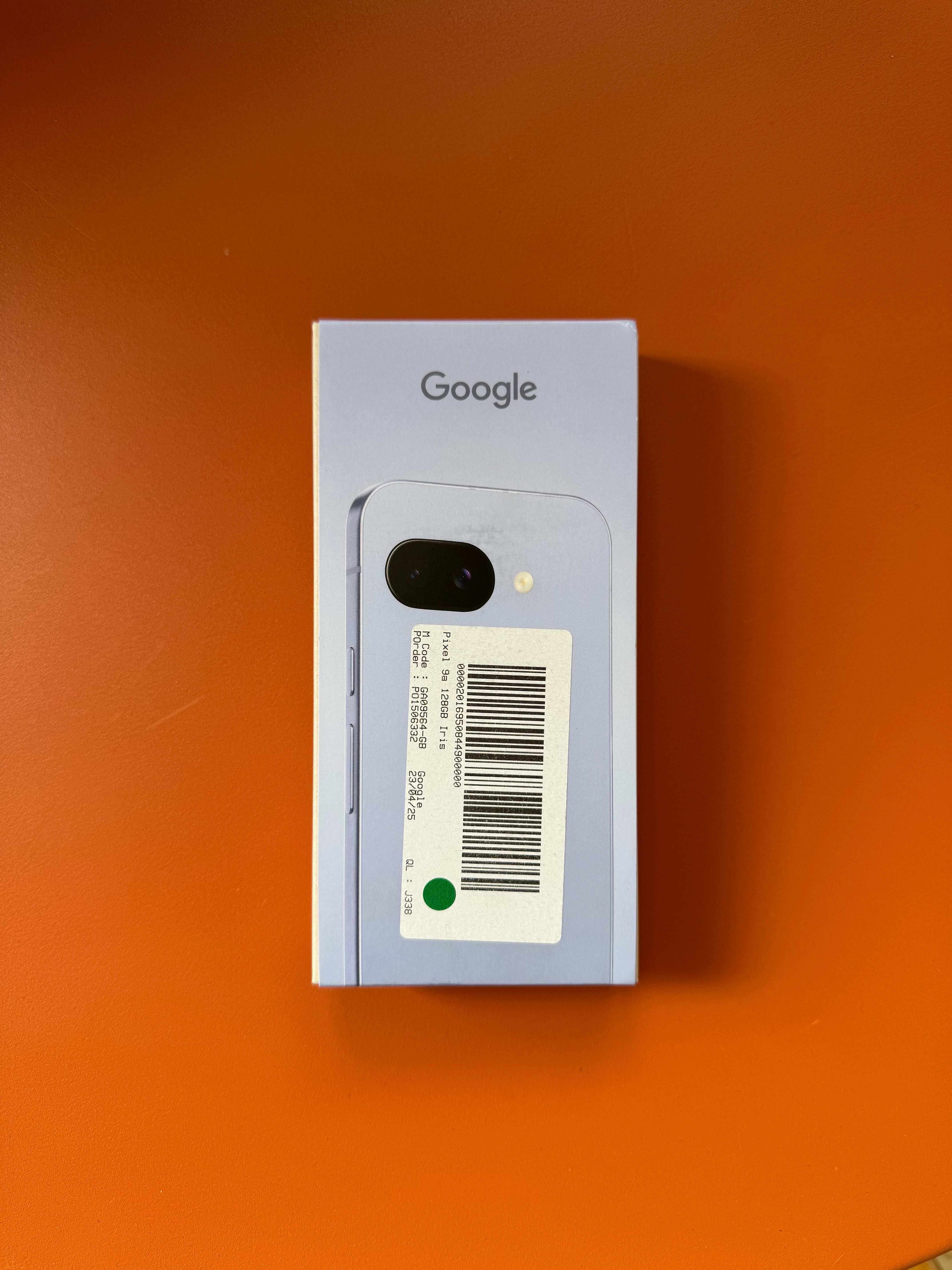Google Pixel 9a 128 GB - Lawendowy Nowy & Zaplombowany