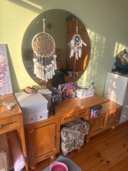 Komplet Mebli do sypialni wysoki połysk - stan idealny