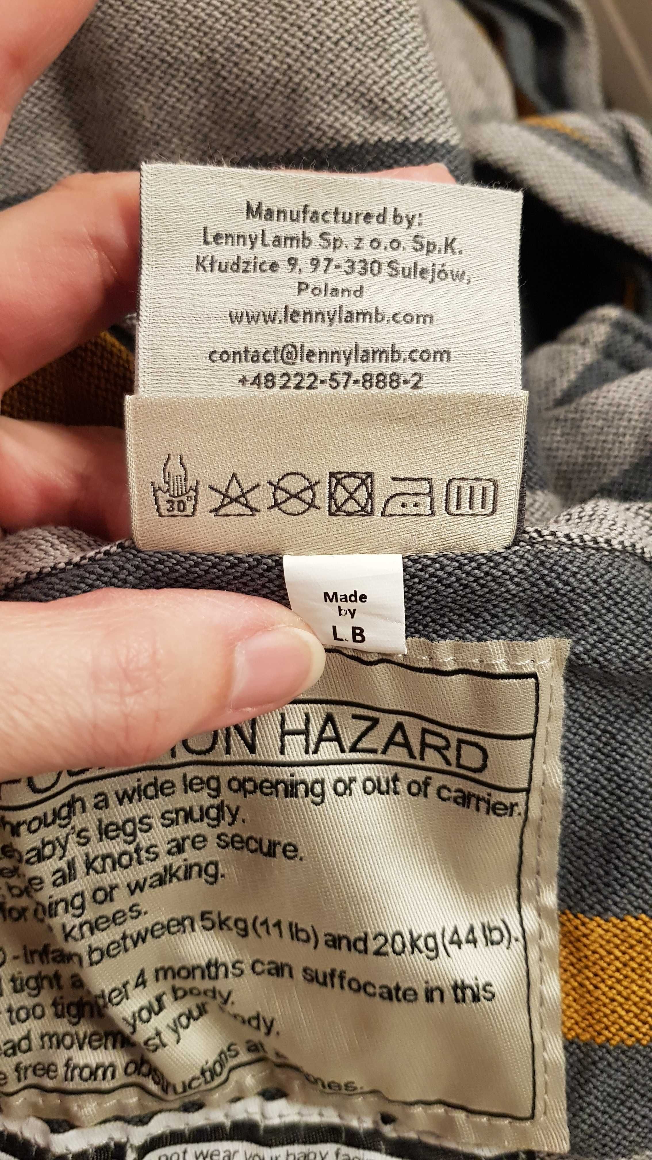 WrapTai Mini LennyLamb nosidełko