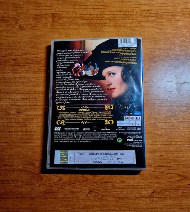 O MILAGRE DE SALOMÉ (de Mário Barroso c/Nicolau Breyner/Ana Bandeira)