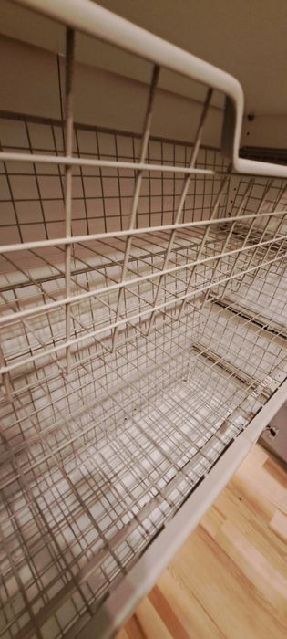 Kosze siatkowe z prowadnicami IKEA do PAX 100x35