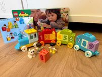 LEGO DUPLO 10954 Pociąg z cyferkami stan: jak nowe