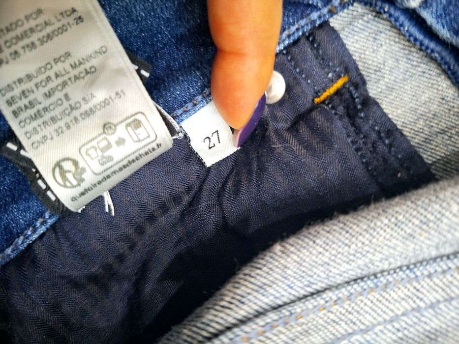 7 For All Mankind BOOTCUT r. 27 S jeansy