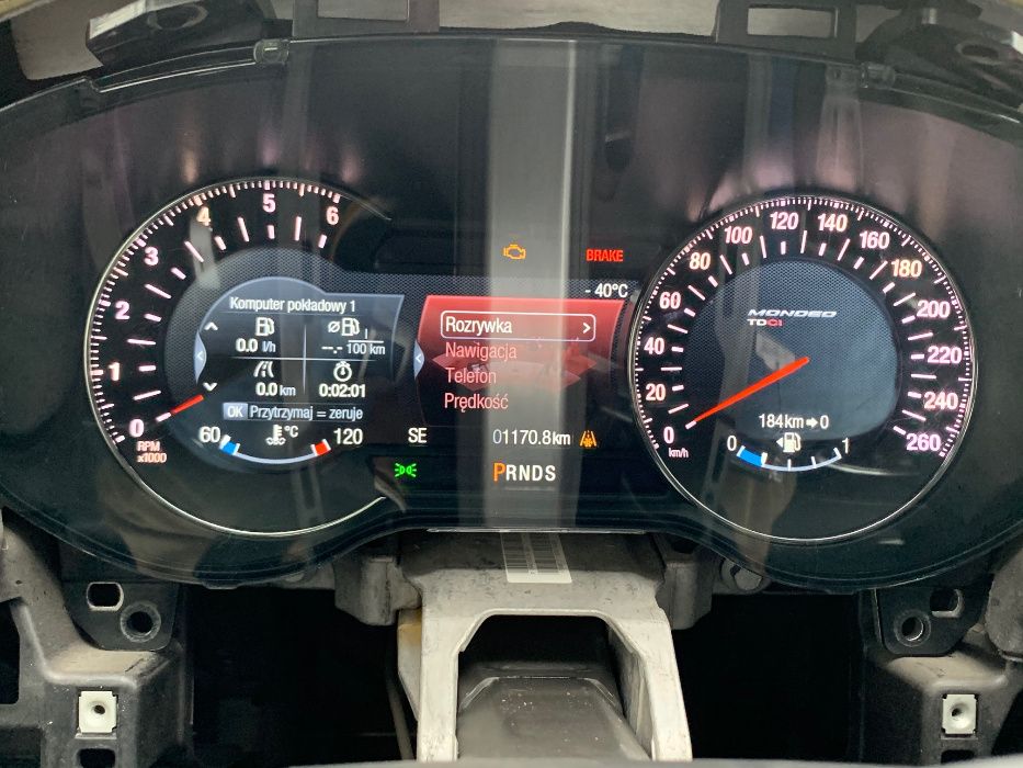 Licznik Zegary CONVERS+ Ford MONDEO MK5 DIESEL Automat Manual