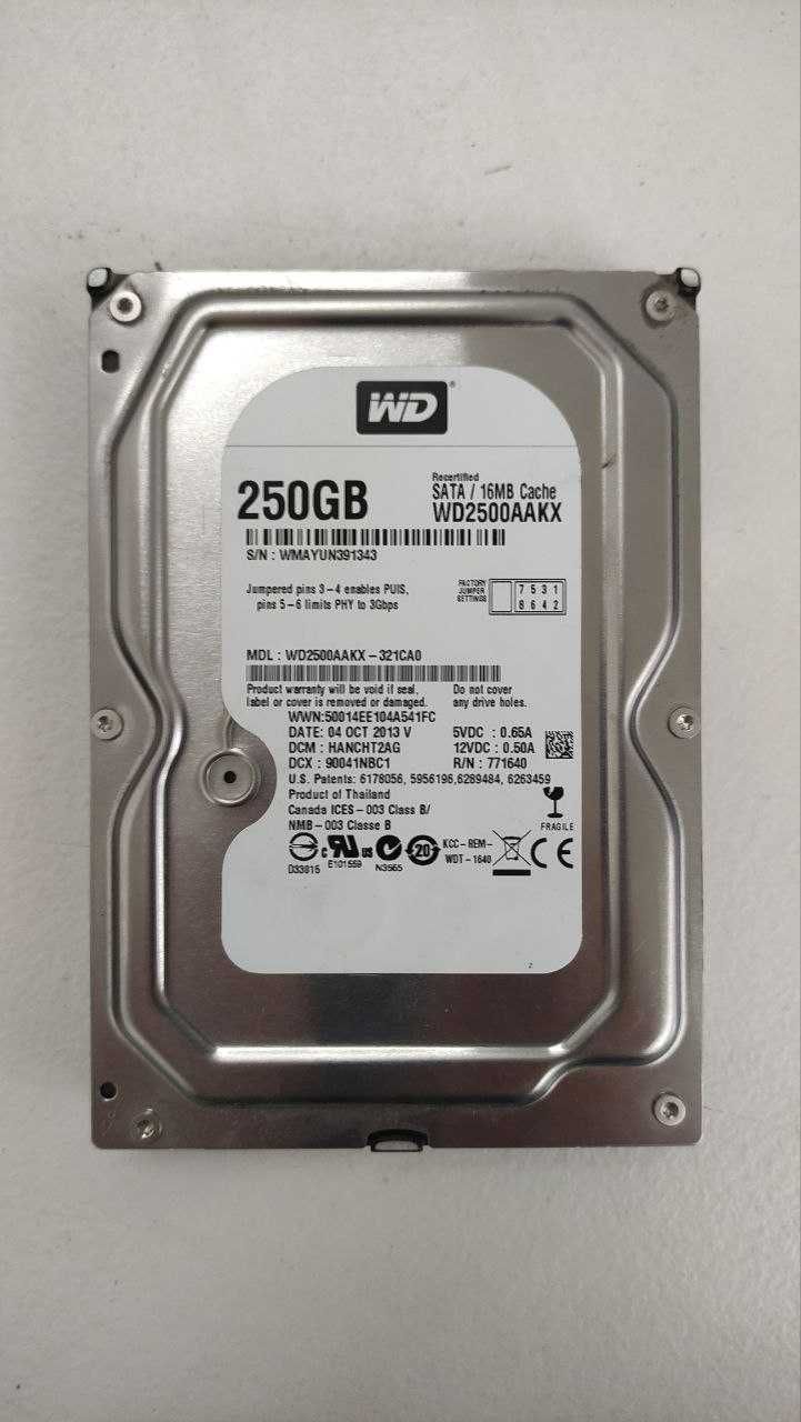 Жёсткий диск WD 250GB