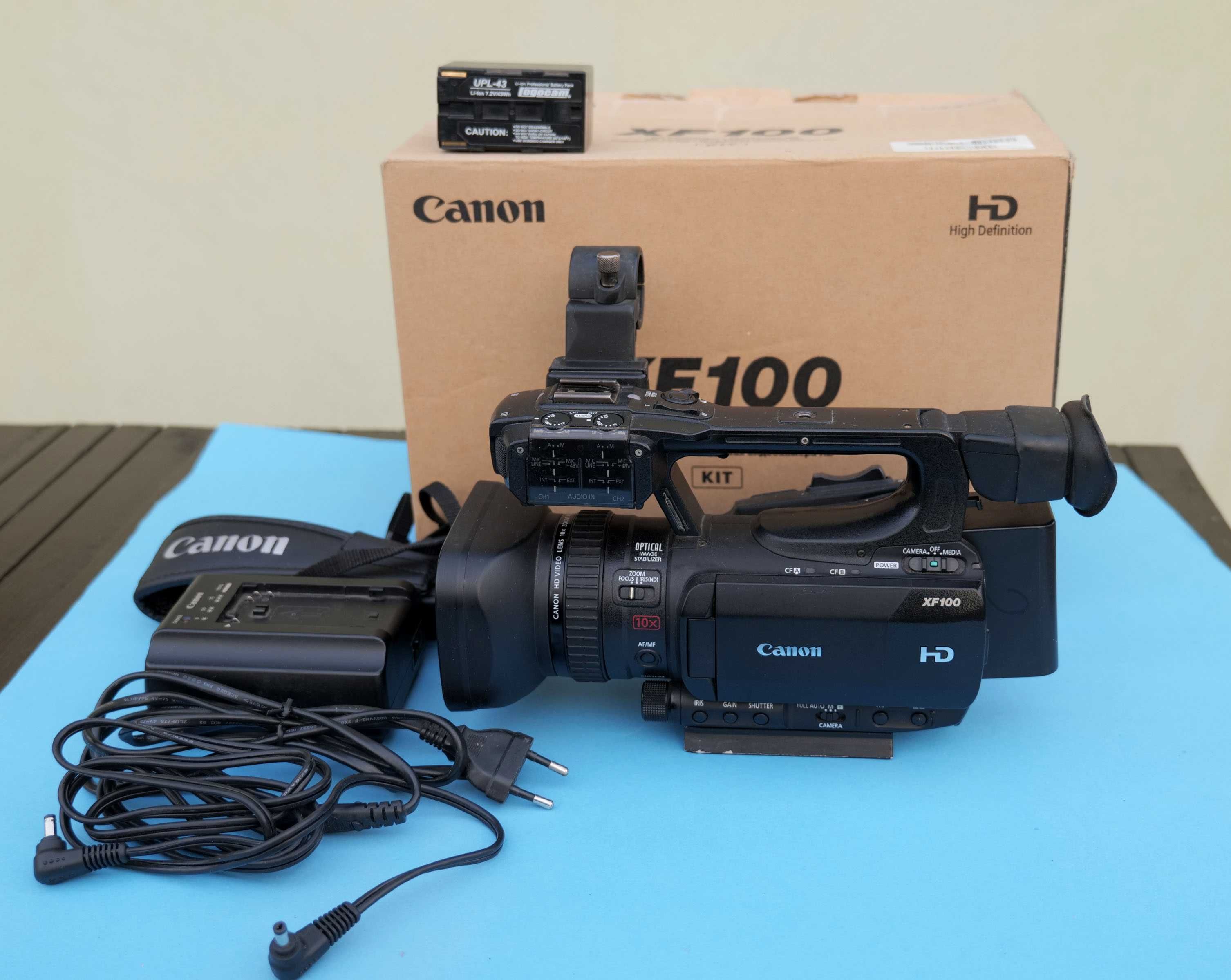Canon XF100. Професійна відеокамера