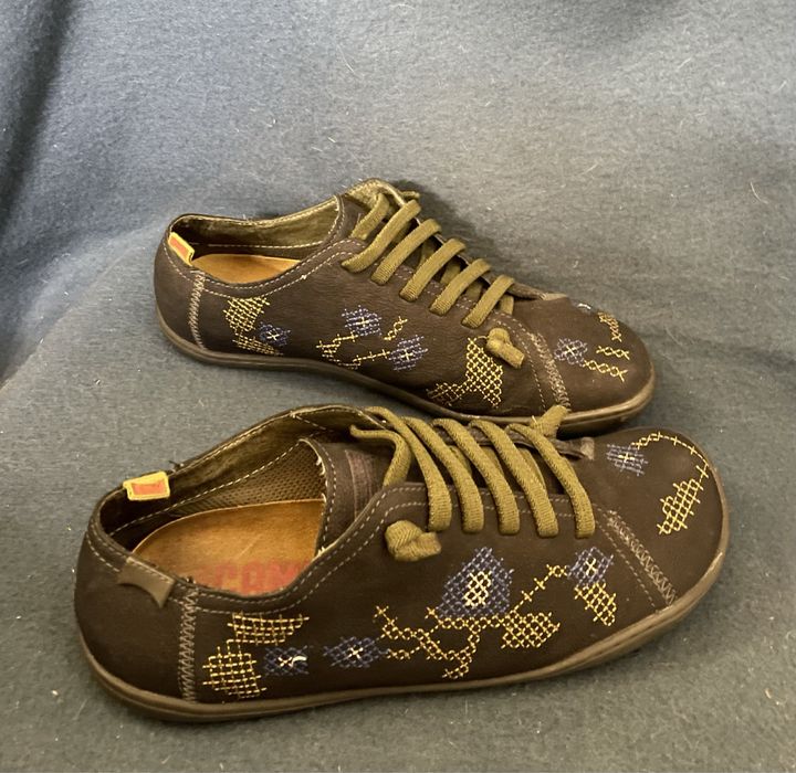 Кожаные нубуковые Camper. Оригинал. Размер 39. Стелька 26см