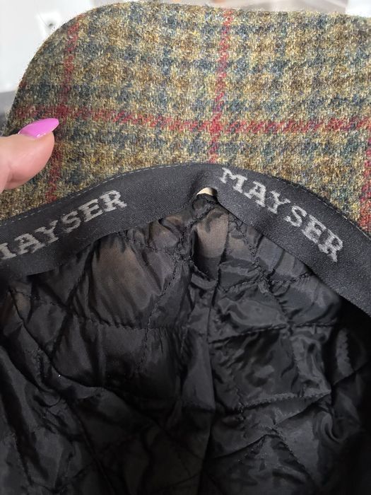 Czapka z daszkiem Mayser Harris Tweed – rozmiar 58