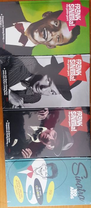 Frank Sinatra 4 colectâneas que retratam a sua a carreira 8 CDs novos