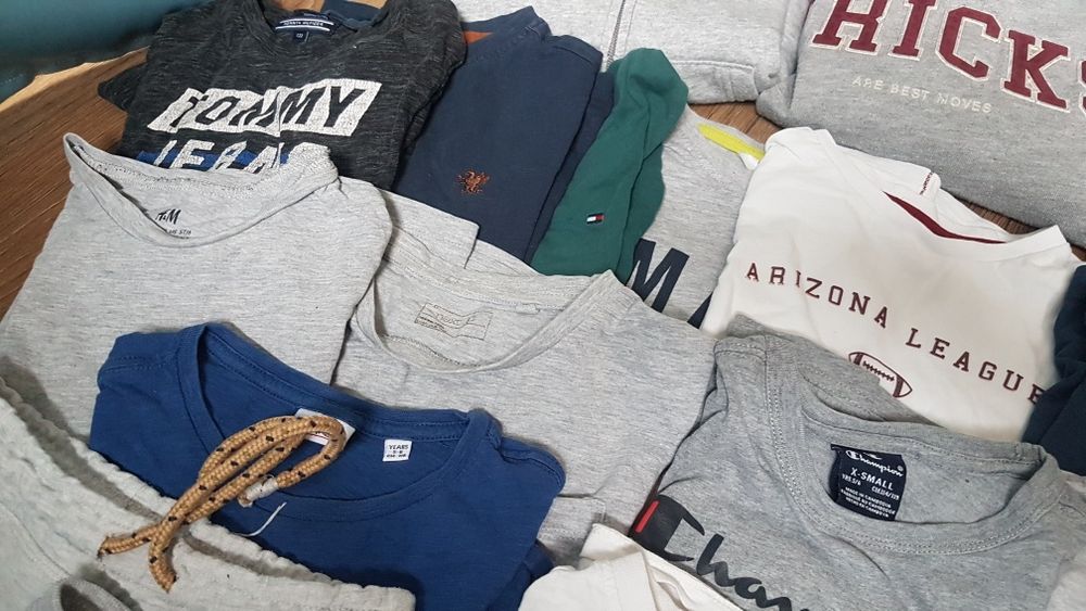 Zestaw odzieży na chłopca rozmiar  122  Mango Reserved hilfiger
