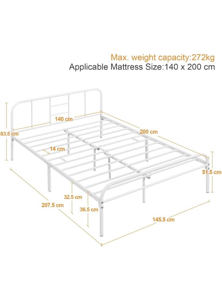 Base de cama, um mês de uso