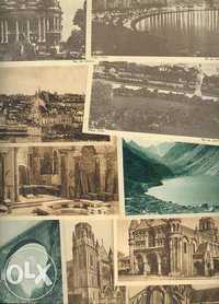 Colecção de 55 postais antigos de vários países