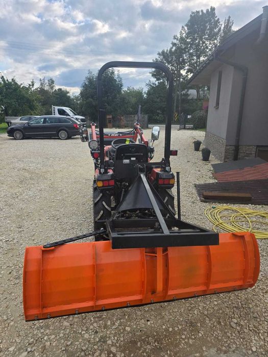 Pług obracany na tył ciągnika na tuz  c330 c360 T25 do mini do śniegu