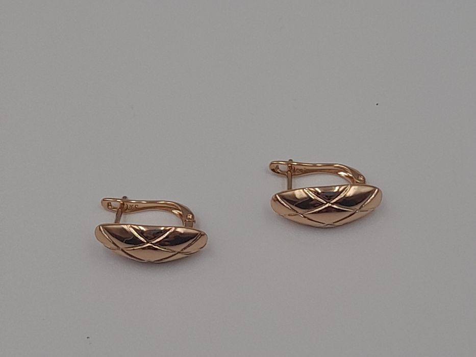 Kolczyki pozłacane Xuping