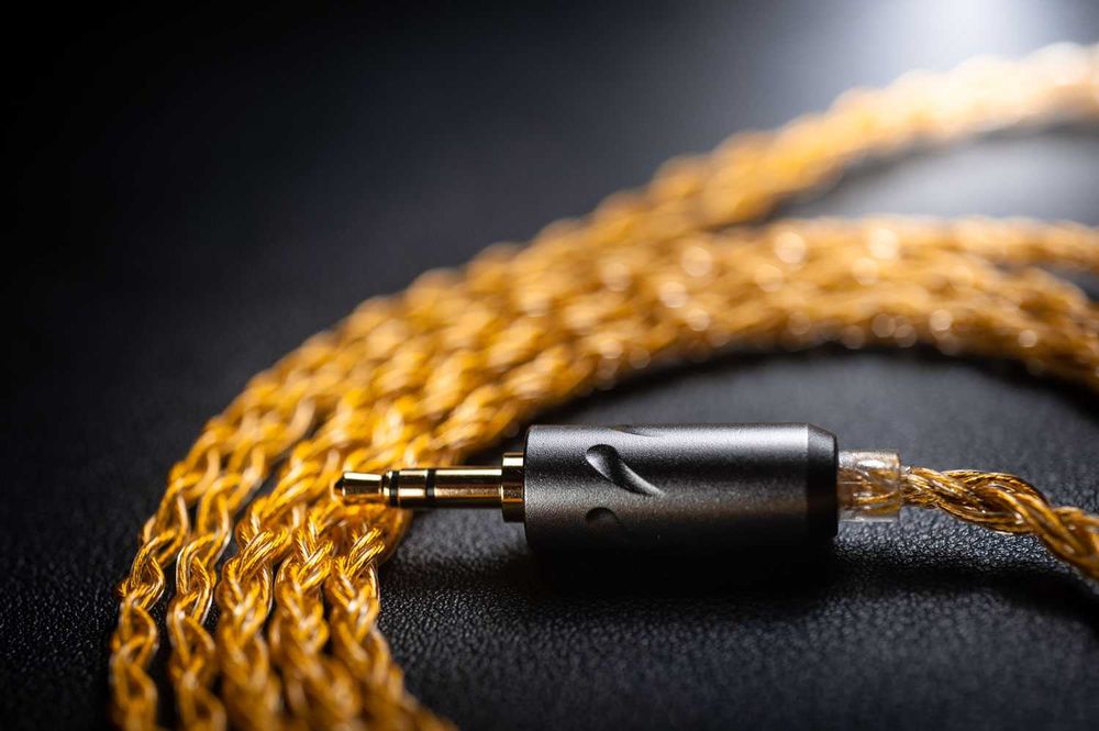 Kabel słuchawkowy QKZ T1 8-core QDC C-PIN KZ CCA miedź beztlenowa 3,5