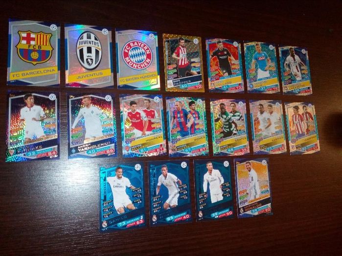 Karty Topps Match Attax - Champions League 2016/17 -