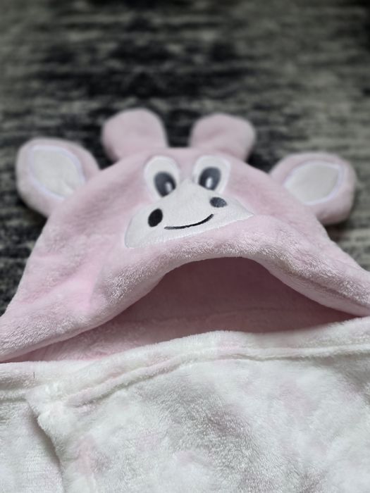 Kocyk krówka, ręcznik dla niemowlaka