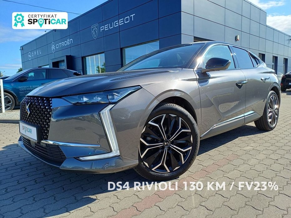 DS Automobiles DS 4 130 KM RIVIOLI Automat / I wł. / GWARNCJA / FV23%