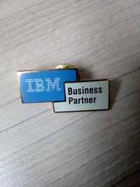 IBM - plakietka/ przypinka
