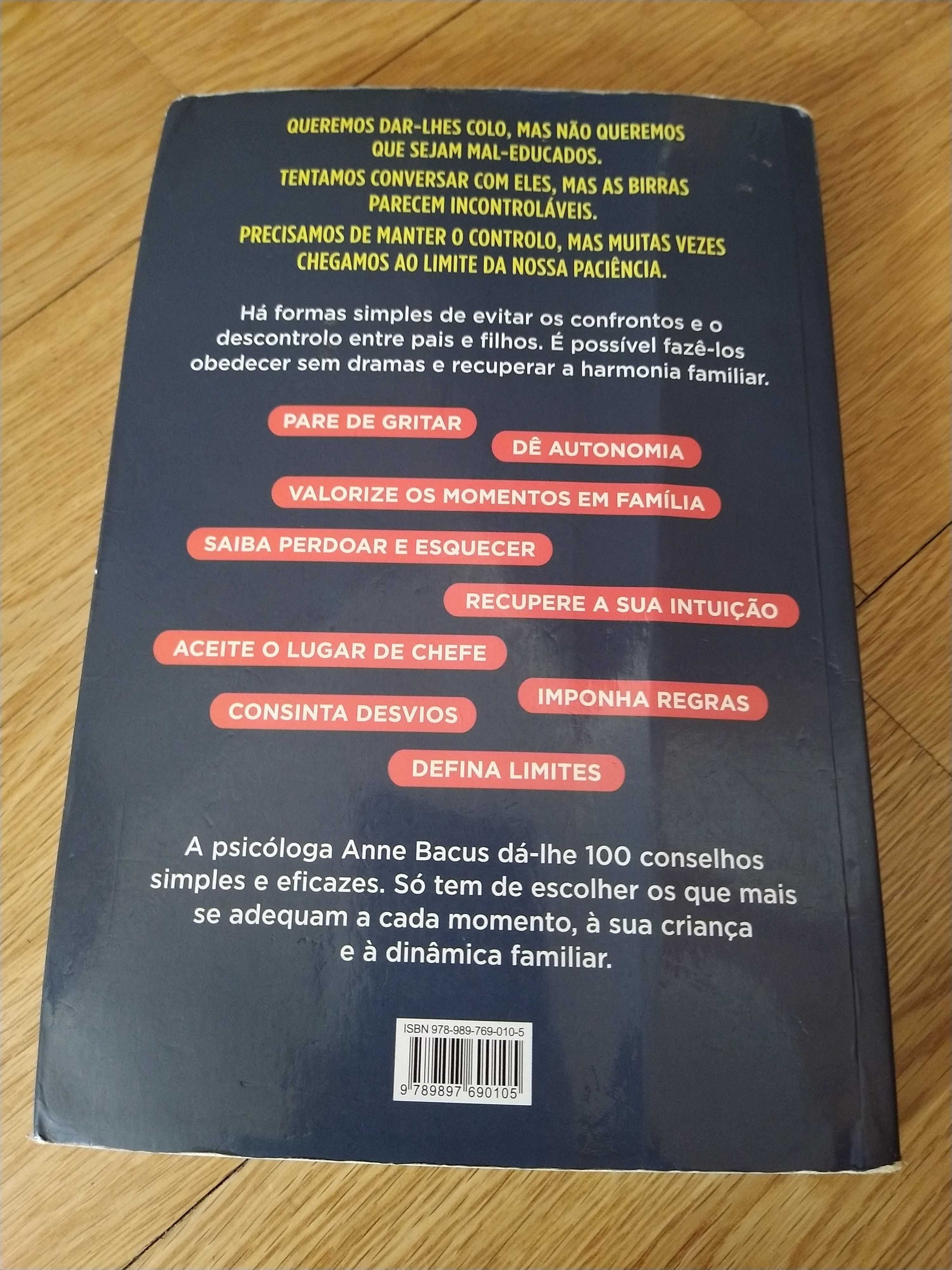 Livro "100 Maneiras de Fazê-los Obedecer" de Anne Bacus