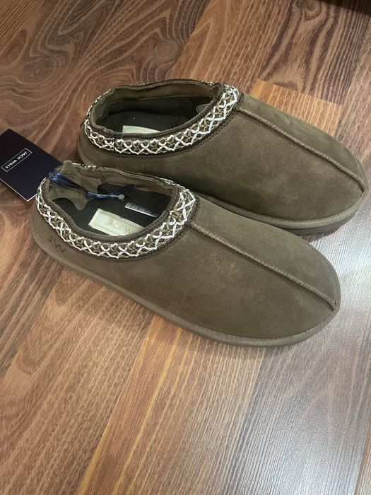 Зимові замшеві сліпони Jack Wills Slip-On Snug коричневого кольору