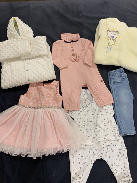 Одяг ромпер комбінезон Next  штани плаття  для новонароджених дівчинки