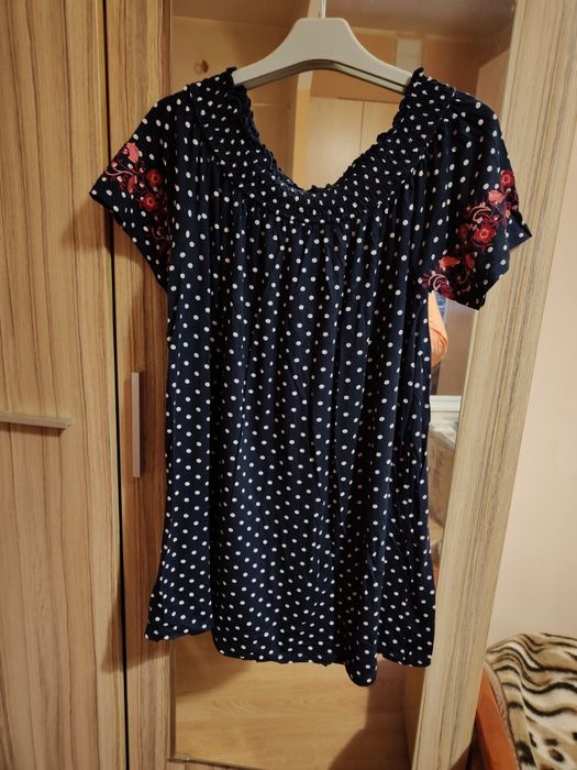 Bluzka tunika 50 pod pachami 60x2