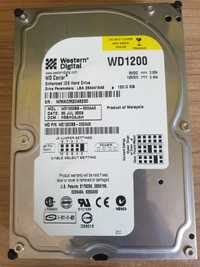 RETRO Dysk twardy IDE/ATA WD Caviar WD1200BB 120 GB 7200 rpm