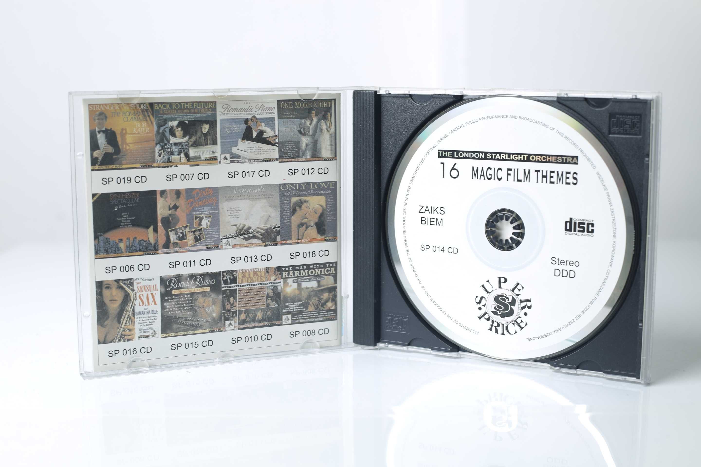(C) CD 16 Magic Film Themes Nagi Instynkt Park Jurajski