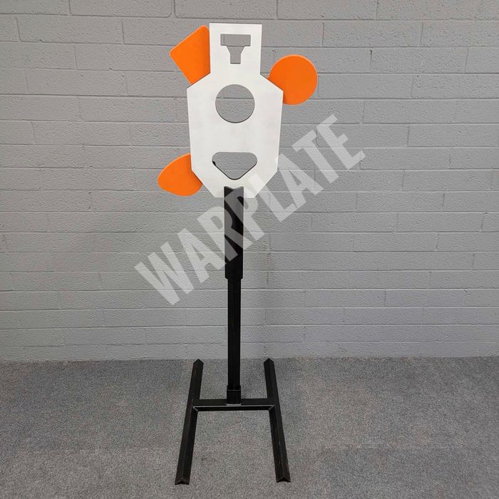 Гонг, Броньована реактивна силуетна мішень для стрільби