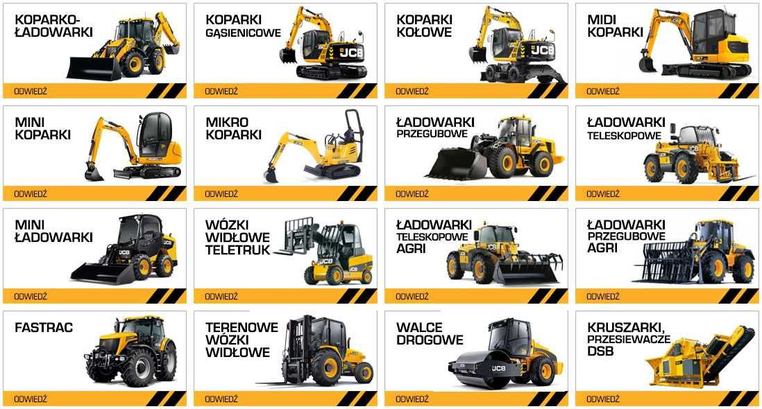 JCB Service Manuals dokumentacja techniczna do JCB Schematy Instrukcje