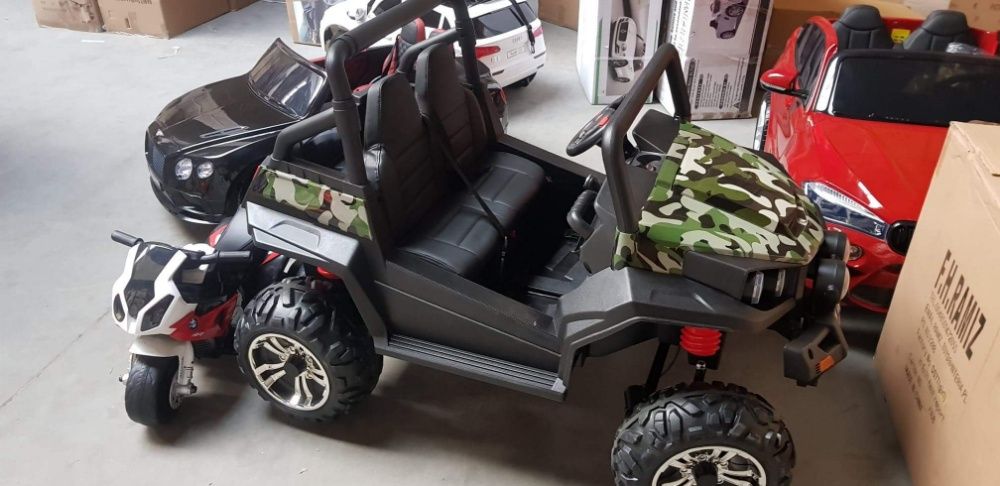 AUTO NA AKUMULATOR BUGGY 4x4 Dwuosobowe auto na akumulator GRATIS