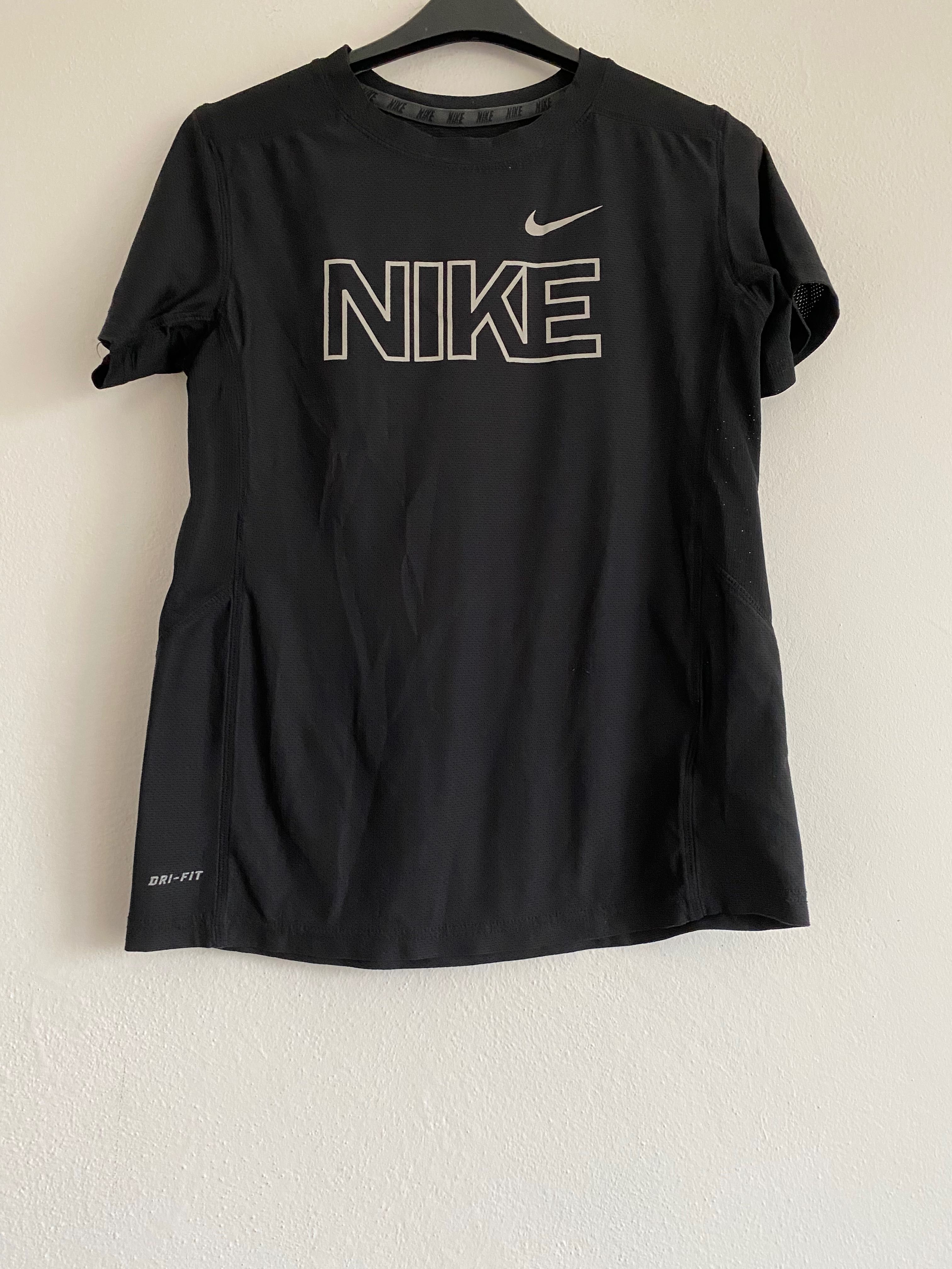 T-shirt nike czarny/ podkoszulek czarny nike/