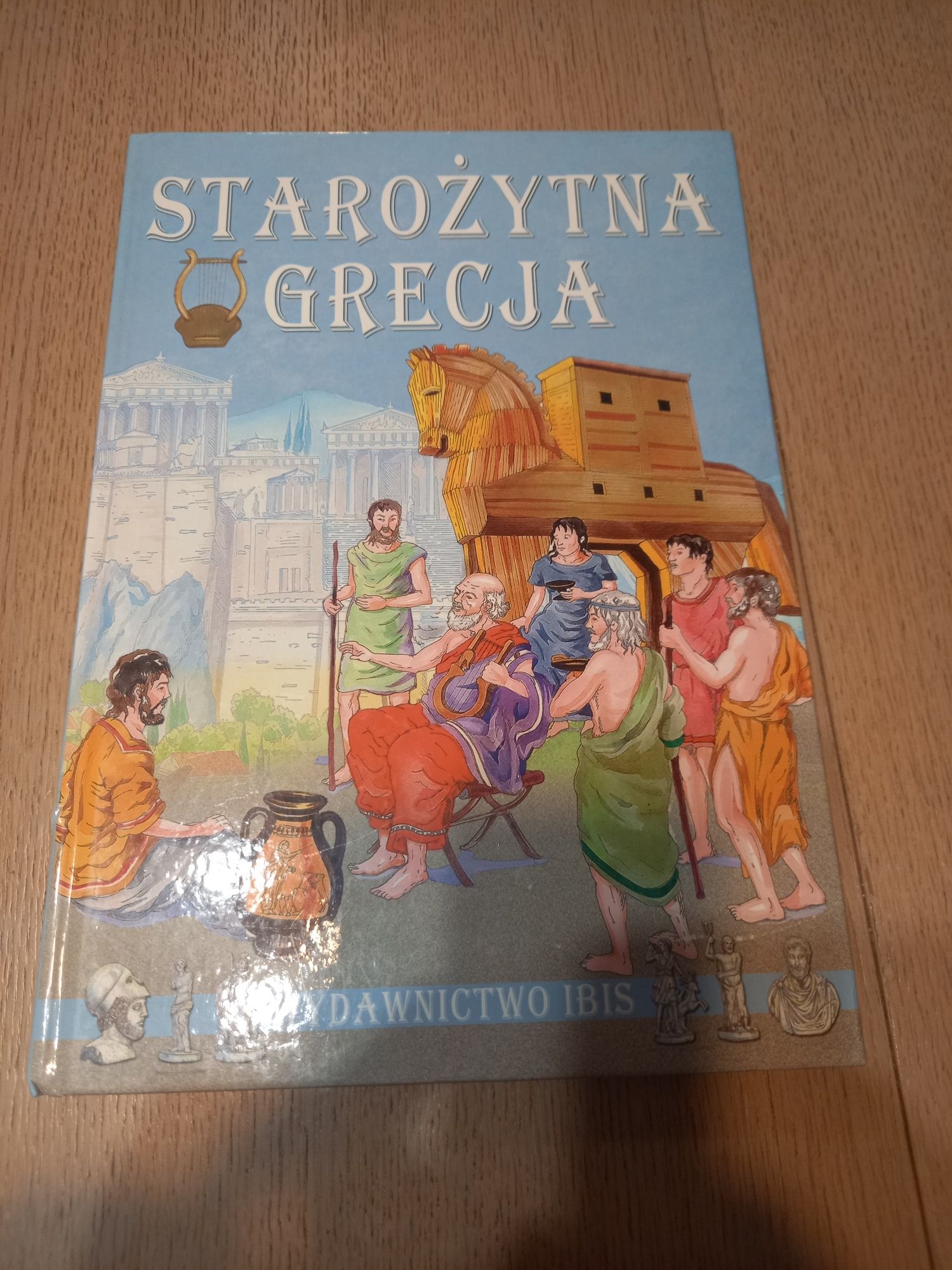 Historia Starożytna Grecja książka dla dzieci