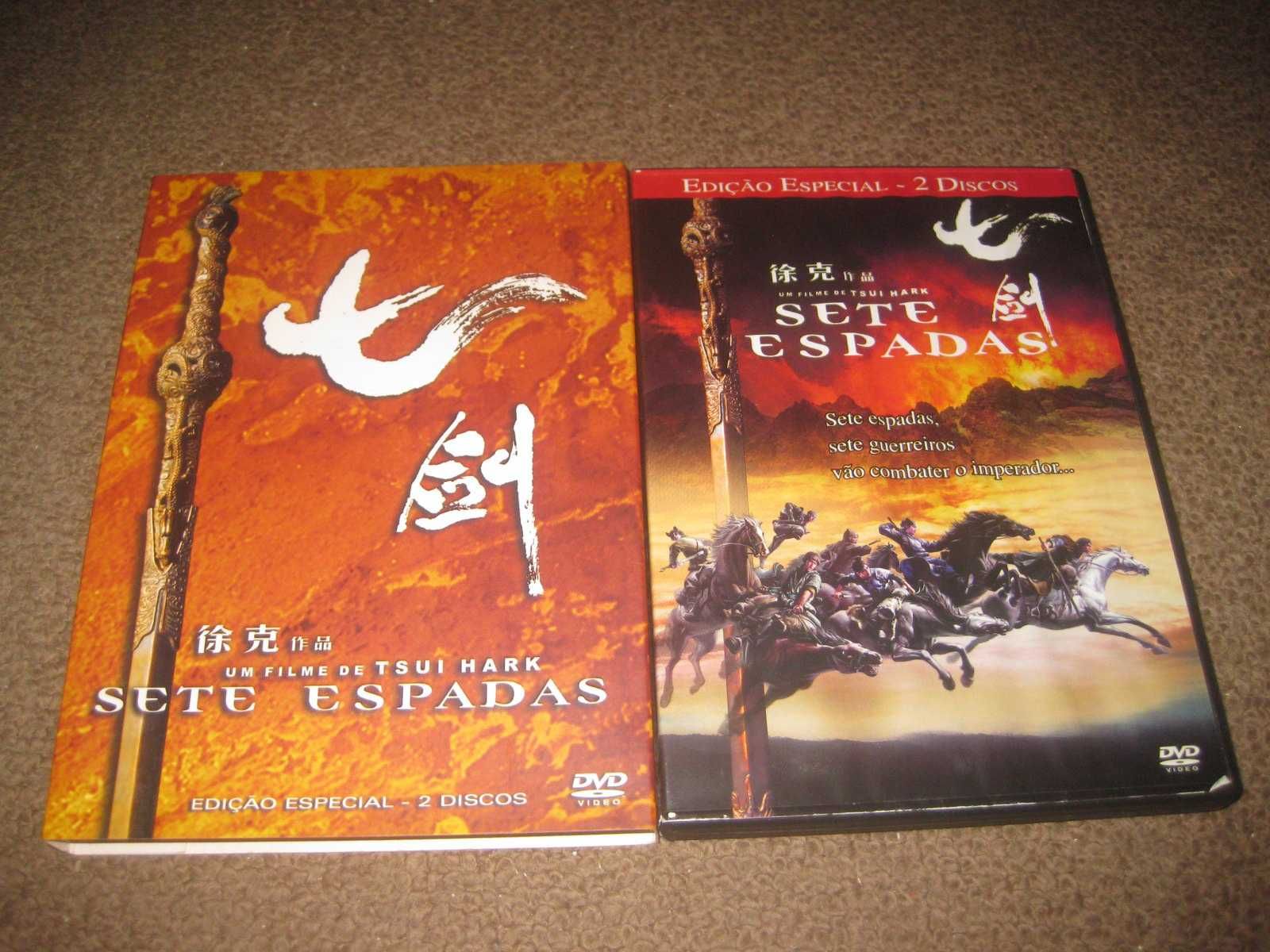 "Sete Espadas" Edição Slidepack/2 DVDs/Raro!