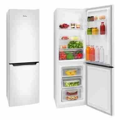 Lodówka Amica FK200.4 wysokość 144 cm Biała