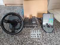 Logitech G Saitek Heavy Equipment Farm + joystick tracer
