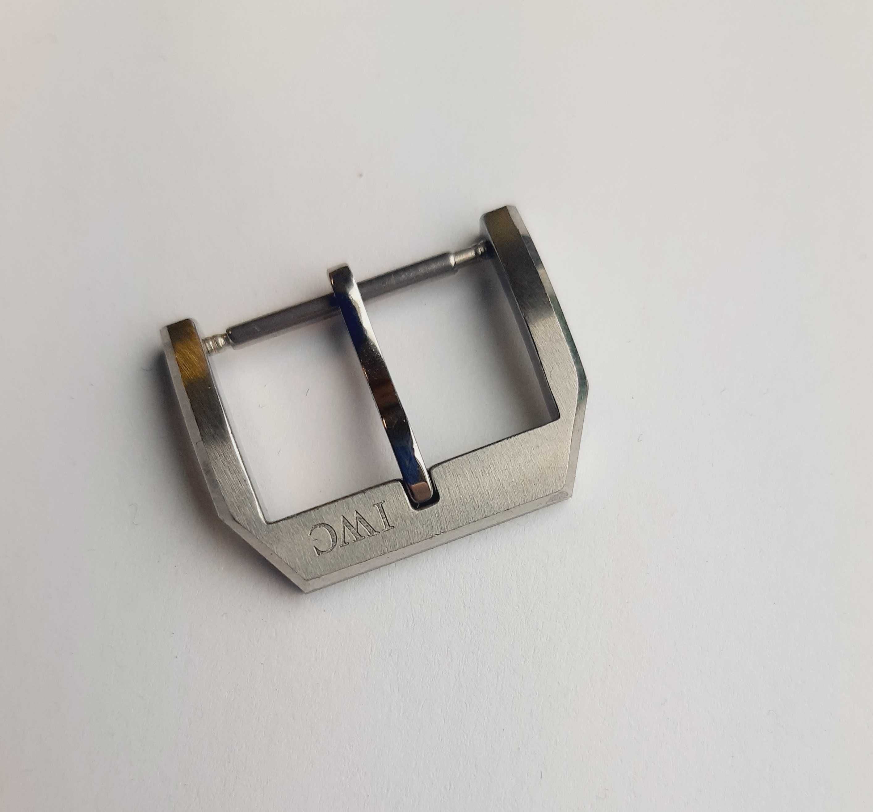 Sprzączka klamra 18mm do paska zegarka IWC Schauffhausen zapięcie Inox
